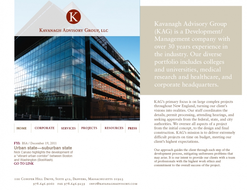 Kavanagh Advisory Website